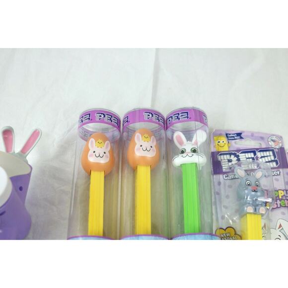 NEW Pez Easter Tubes Eggs Bunny, M&M Bunny Candy Lot Spring Holiday - Picture 2 of 4